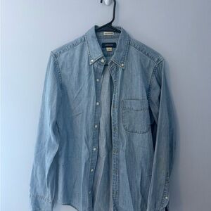 J. Crew denim Button Down Shirt